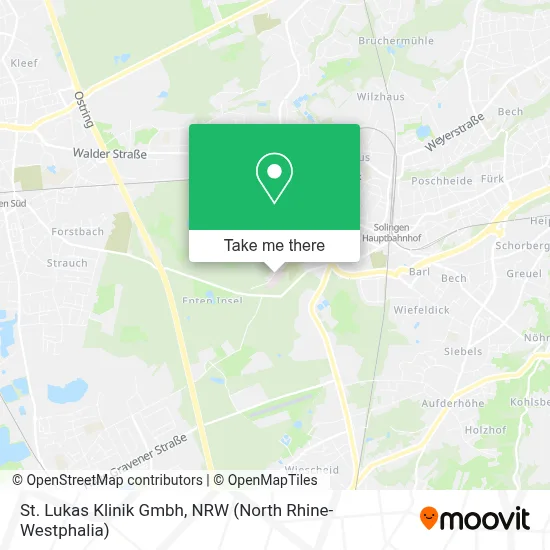 St. Lukas Klinik Gmbh map