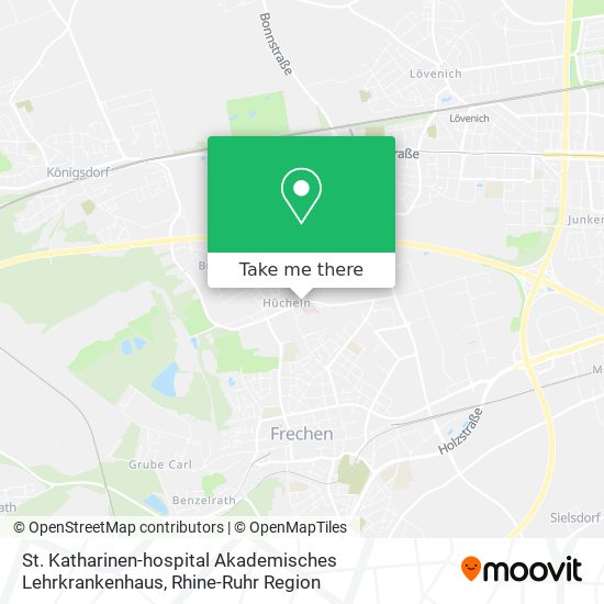 St. Katharinen-hospital Akademisches Lehrkrankenhaus map