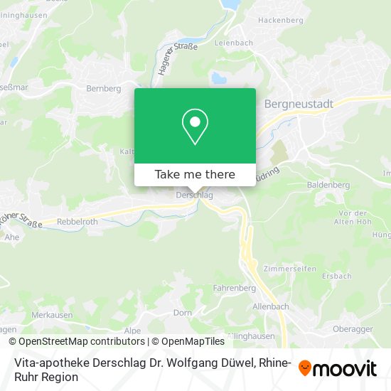Vita-apotheke Derschlag Dr. Wolfgang Düwel map
