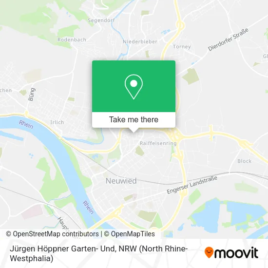 Карта Jürgen Höppner Garten- Und