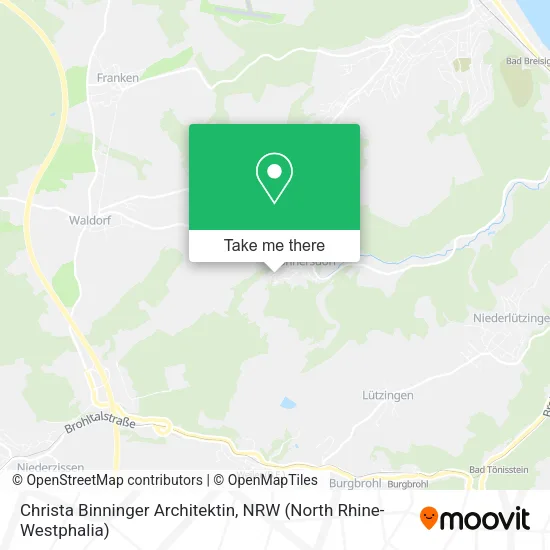 Карта Christa Binninger Architektin