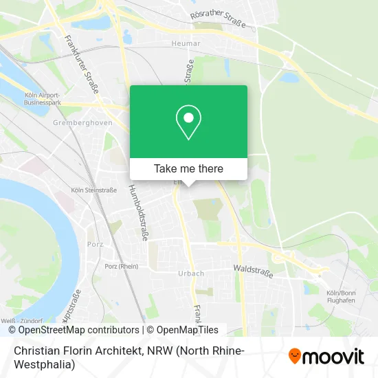 Карта Christian Florin Architekt
