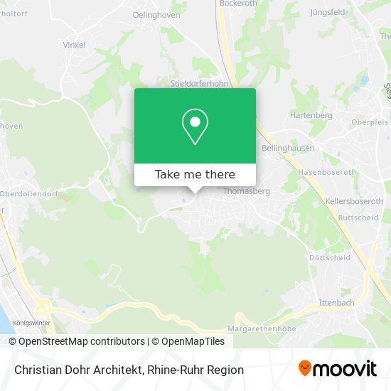 Christian Dohr Architekt map