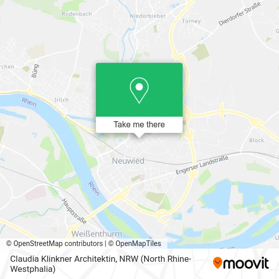 Claudia Klinkner Architektin map