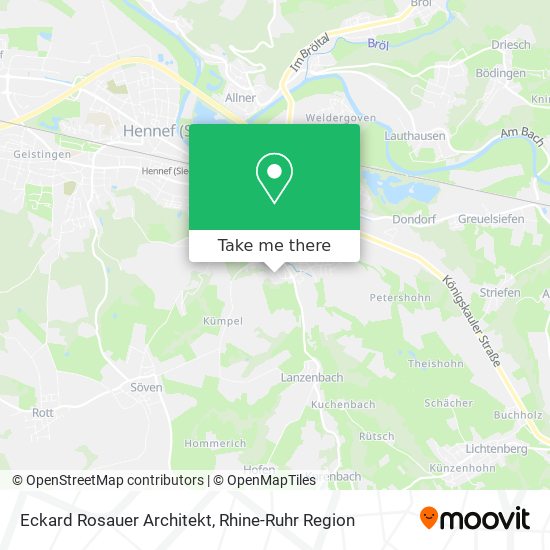 Eckard Rosauer Architekt map