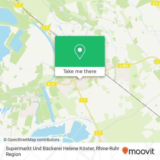 Supermarkt Und Bäckerei Helene Köster map