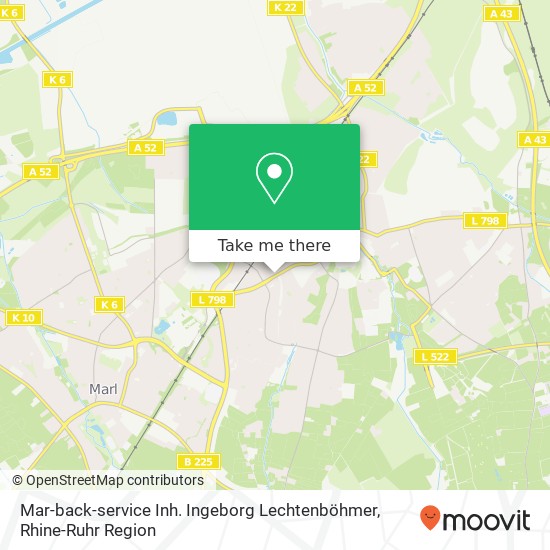 Mar-back-service Inh. Ingeborg Lechtenböhmer map