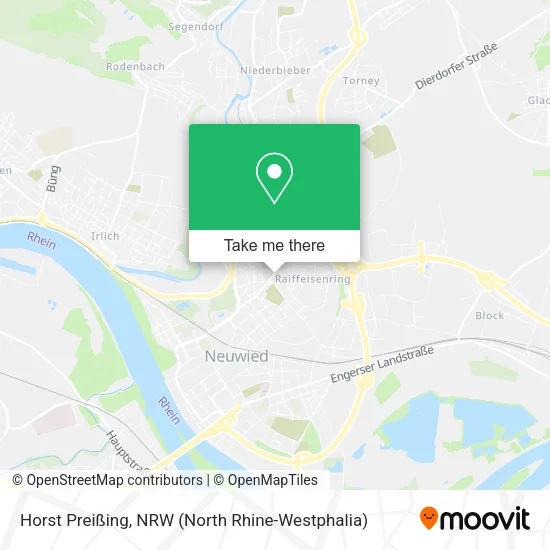 Карта Horst Preißing