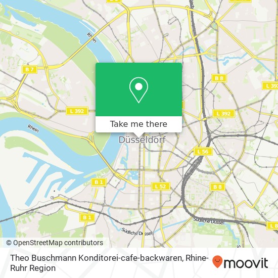 Theo Buschmann Konditorei-cafe-backwaren map