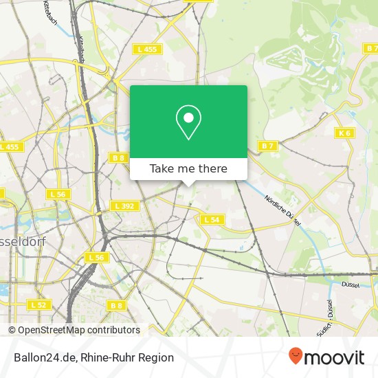 Ballon24.de map