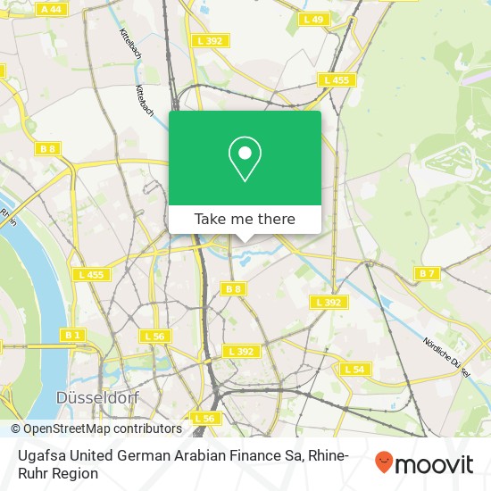 Ugafsa United German Arabian Finance Sa map