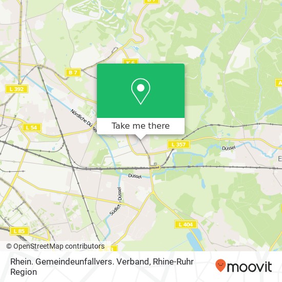 Rhein. Gemeindeunfallvers. Verband map