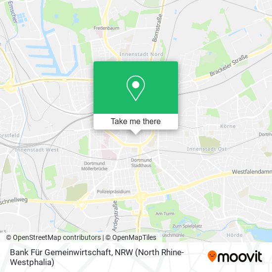 Bank Für Gemeinwirtschaft map