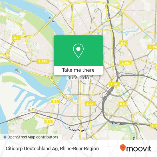 Citicorp Deutschland Ag map