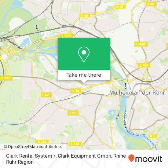 Clark Rental System /, Clark Equipment Gmbh map