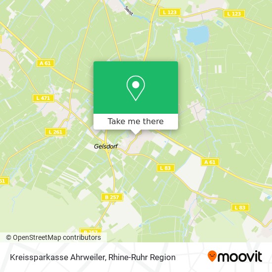 Kreissparkasse Ahrweiler map