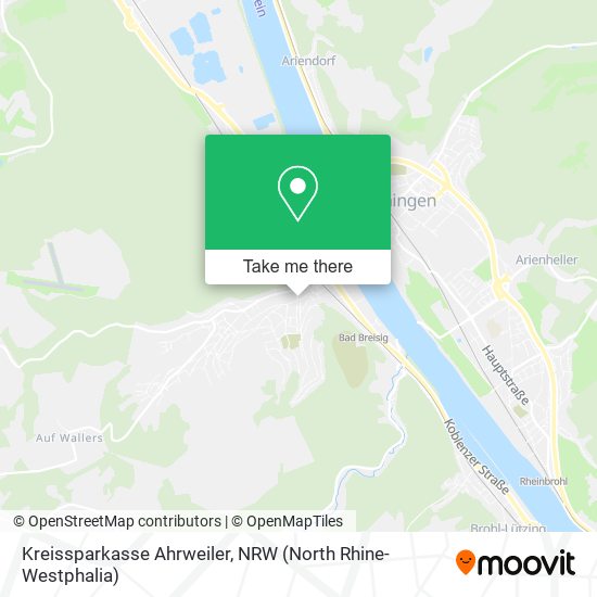 Kreissparkasse Ahrweiler map