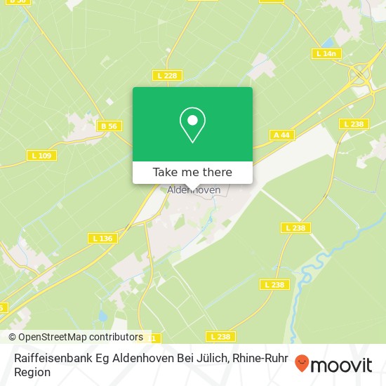 Raiffeisenbank Eg Aldenhoven Bei Jülich map