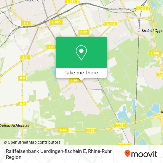 Raiffeisenbank Uerdingen-fischeln E map