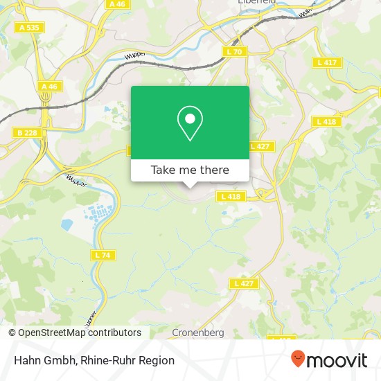 Hahn Gmbh map