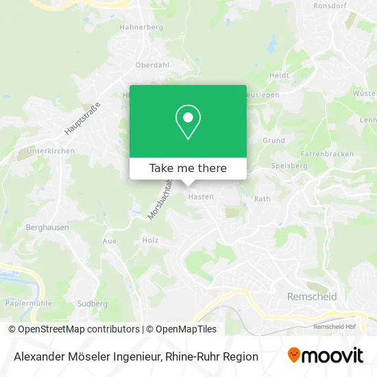 Карта Alexander Möseler Ingenieur