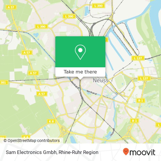Sam Electronics Gmbh map