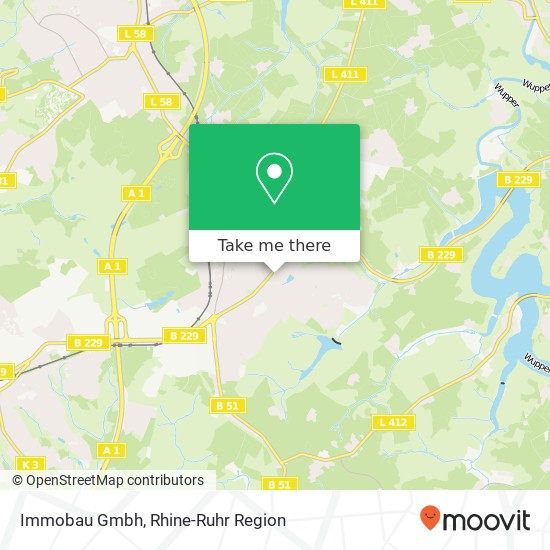 Immobau Gmbh map