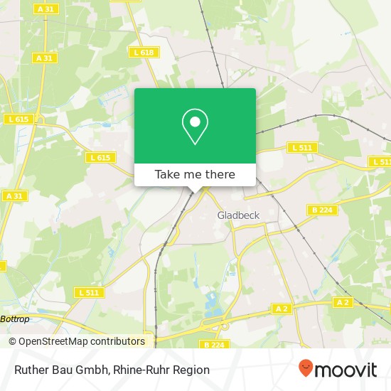 Ruther Bau Gmbh map