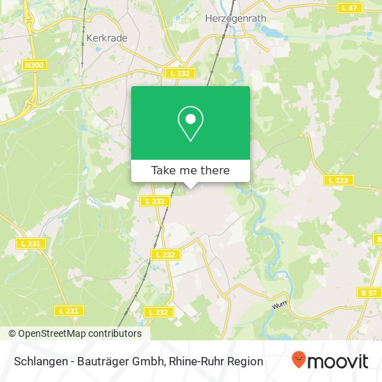 Schlangen - Bauträger Gmbh map