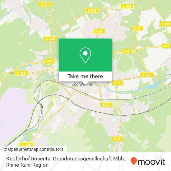 Kupferhof Rosental Grundstücksgesellschaft Mbh map