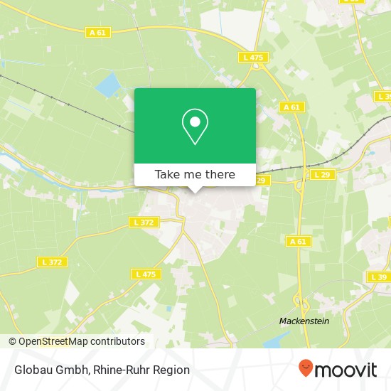 Globau Gmbh map