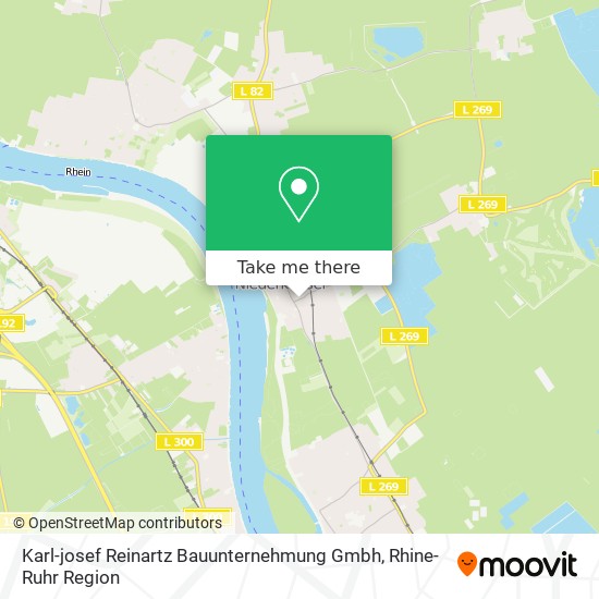 Karl-josef Reinartz Bauunternehmung Gmbh map