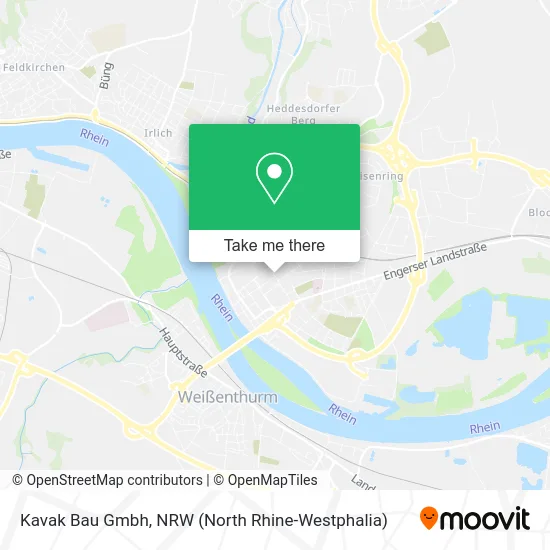 Kavak Bau Gmbh map