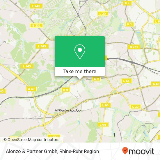 Alonzo & Partner Gmbh map