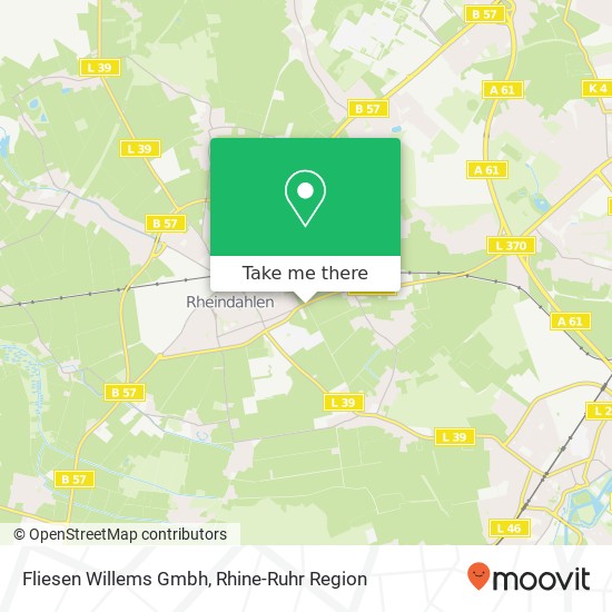 Fliesen Willems Gmbh map