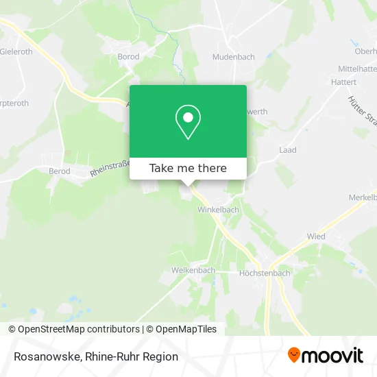 Карта Rosanowske