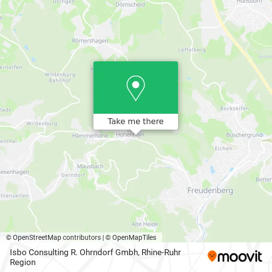 Карта Isbo Consulting R. Ohrndorf Gmbh