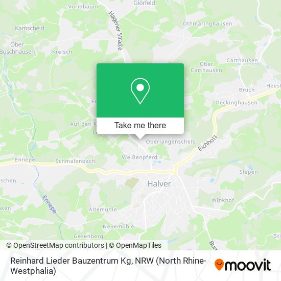 Reinhard Lieder Bauzentrum Kg map