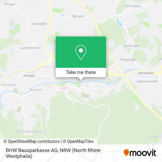 Bhw Bausparkasse Ag map