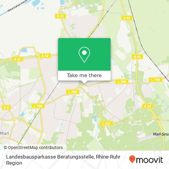 Landesbausparkasse Beratungsstelle map