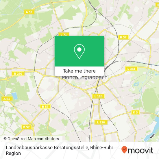 Landesbausparkasse Beratungsstelle map