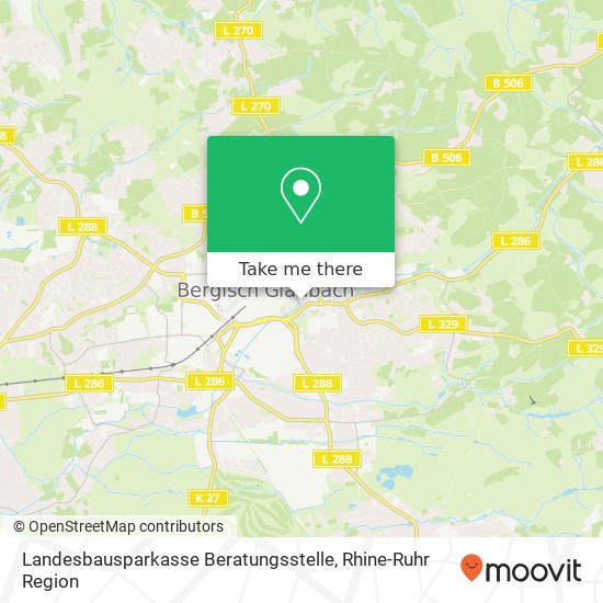 Landesbausparkasse Beratungsstelle map