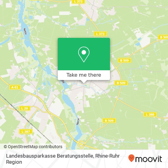 Landesbausparkasse Beratungsstelle map