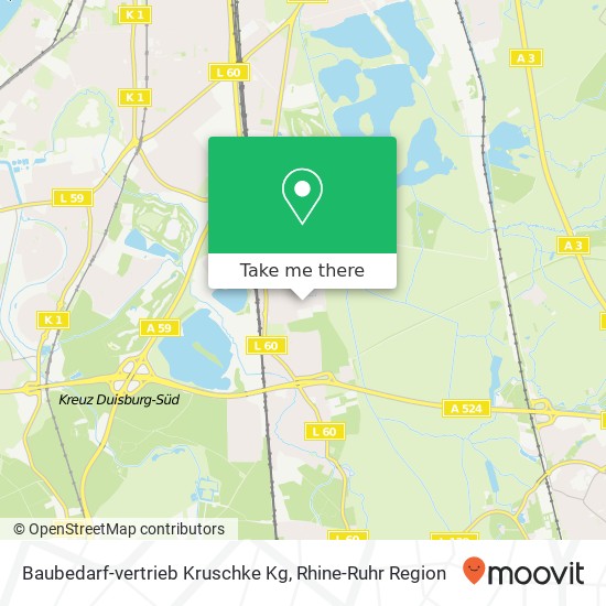 Baubedarf-vertrieb Kruschke Kg map