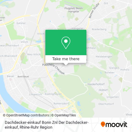 Dachdecker-einkauf Bonn Znl Der Dachdecker-einkauf map