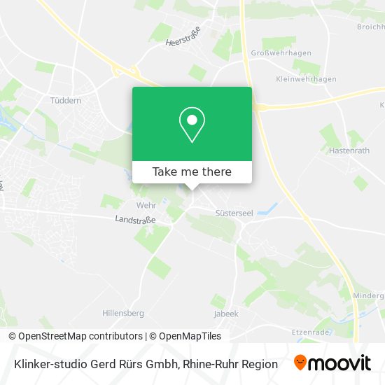 Klinker-studio Gerd Rürs Gmbh map