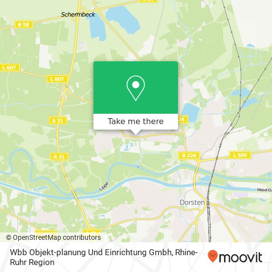 Wbb Objekt-planung Und Einrichtung Gmbh map