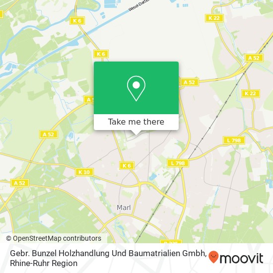 Gebr. Bunzel Holzhandlung Und Baumatrialien Gmbh map