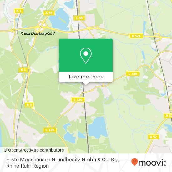 Erste Monshausen Grundbesitz Gmbh & Co. Kg map