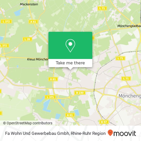 Fa Wohn Und Gewerbebau Gmbh map